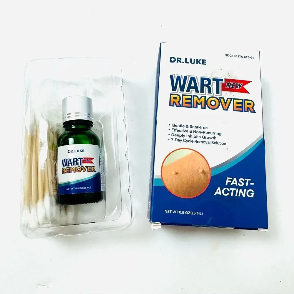 NEW Dr. Luke Liquid Wart Remover Treatment Fast Acting